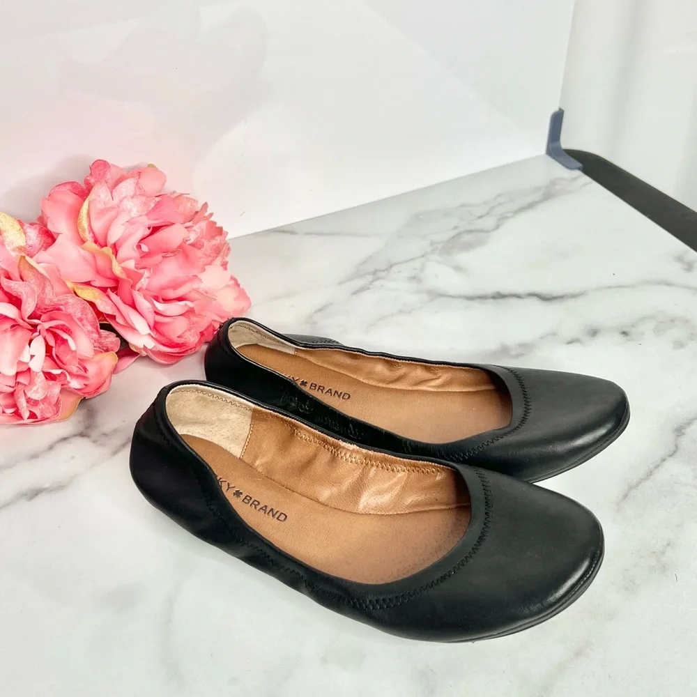 ❗️NWOT❗️LUCKY BRAND EMMIE BALLET FLATS-Classic Everyday Comfort - Picture 10 of 10